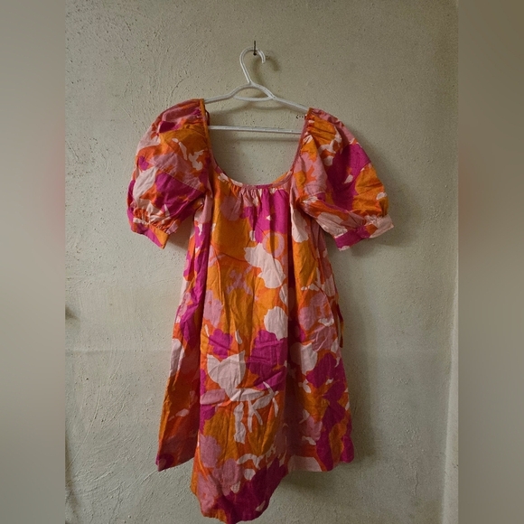 Free Assembly Dresses & Skirts - Charming Pink and Orange Dress